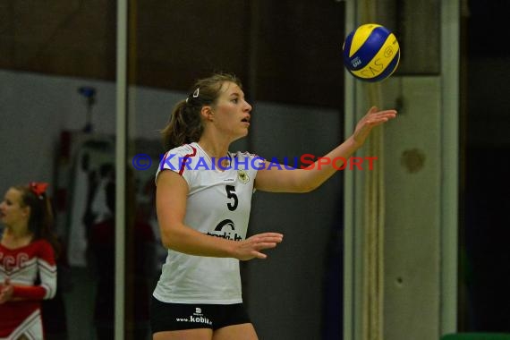 Volleyball Damen 3. Liga Süd SV Sinsheim gegen VC Wiesbaden-2 , 08.10.2016 (© Siegfried)